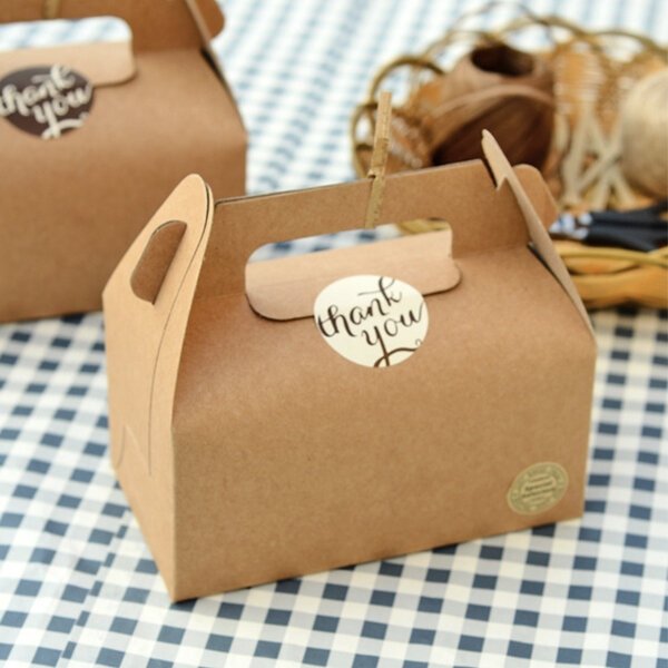 kraft gable boxes pop up